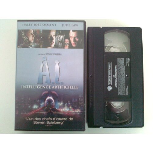 Cassette Vidéo Vhs - A.I - Intelligence Artificielle - Steven Spielberg
