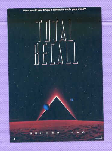 Carte Postale Cinema Total Recall Arnold Schwarzenegger N2 Cp8