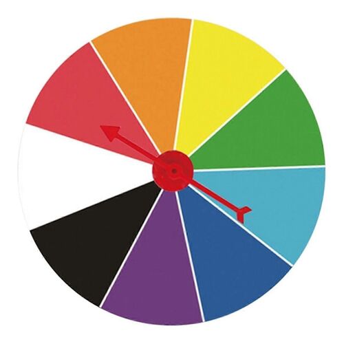 Lucky Draw Wheel Hanging Draw Wheel Roulettle Wheel Pour Fortune The Wheel Game Spinners Pour Rotate Toy Board Game 20cm