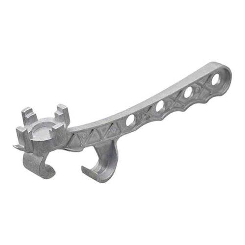 1x clé à tambour en aluminium, ouvre-seau en métal de 5 gallons, pour l'ouverture d'un tambour de 10 à 55 gallons, s'adapte à un