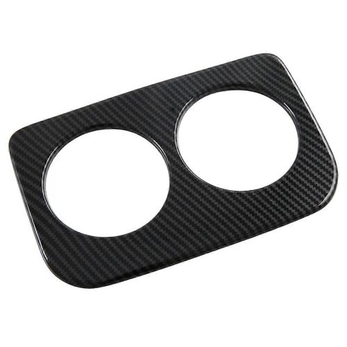 Pour Crosstrek 2023 2024 Voiture Arrière Porte-Gobelet Couverture Accessoires Garniture Abs Fibre De Carbone