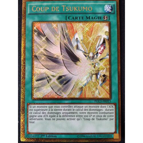 Yugioh! Coup De Tsukumo - Gold Secret - Pgl3-Fr013