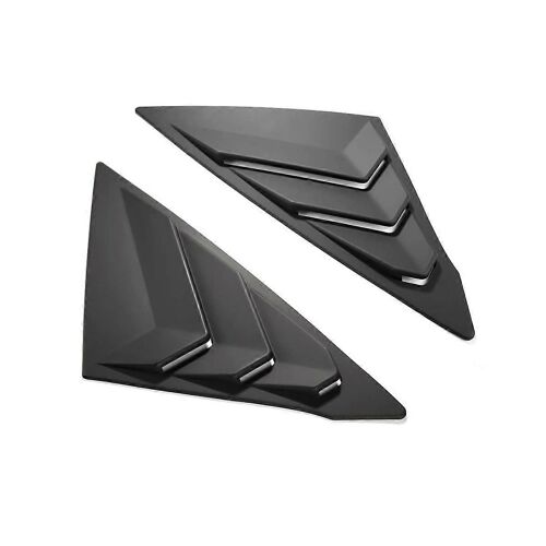 Persiennes De Vitre Arrière Stores Vitres Triangulaires Pour Berline 11th 2022 2023 - Abs Noir Mat