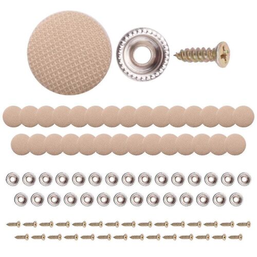30 Pcs Voiture Plafond Tissu Fixation Vis De Voiture Toit Fixe Boucle Snap Rivets Retenue Automobile Titre
