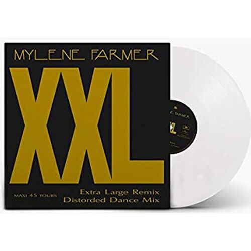 Mylene Farmer Maxi 45t 12" " Xxl " 2017 Edition Vinyle Blanc Collector Rare