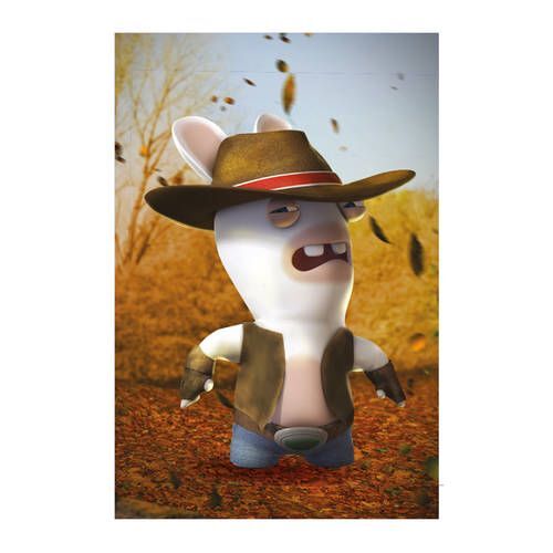 Carte Lapin Crétin N° 25 Carrefour