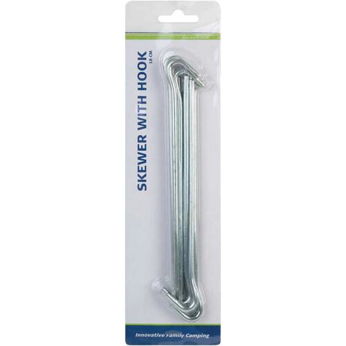 10 Piquets Tente Acier 18cm