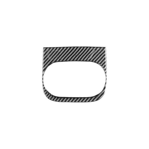 Pour Cobalt 2005-2010 Soft Carbon Fiber Car Rear Seat Water Cup Holder Cover Trim Sticker Accessoires