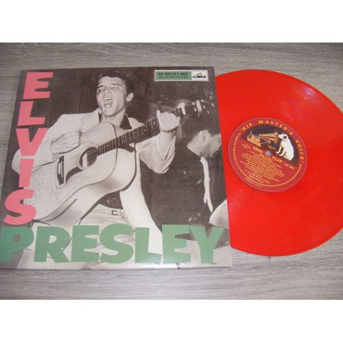 Red Vinyl Rouge 25 Cm 33 Tours 10"Lp Elvis Presley Rock'n'roll N°1 Édition Limitée