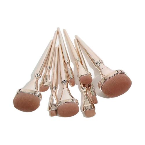 9 Golden Oval Makeup Brush Beginner Brush Foundation Blush Traceless Makeup Brush Set
