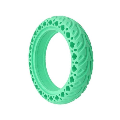 Pneu En Nid D'abeille De 8,5 Pouces Pour Scooter Électrique M365 Pro1s Mi3 8.5x2 Taille Amortissement Pneu Vert