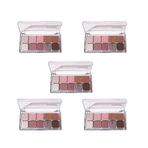 10 Couleurs Charmant Violet Palette De Fards À Paupières Make Up Glitter Ombre À Paupières Pigment Shimmer Eye Palette