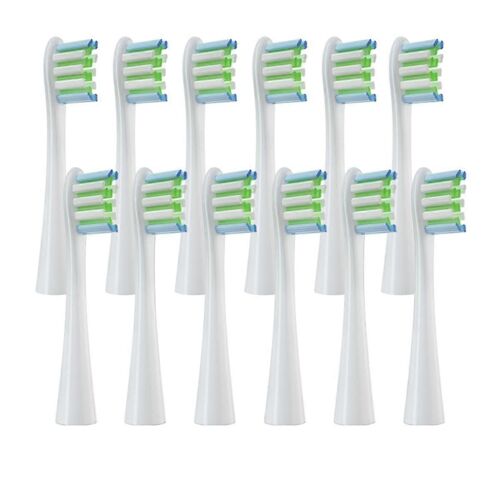 Têtes de brosse de rechange 12PCS pour buses de nettoyage en profondeur X PRO / Z1 / F1 / One / Air 2 / SE, B