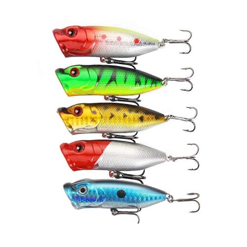 Leurre De Pêche Flottant De Natation De Haute Qualité D'appâts Durs Système De Bruit Wobblers Pour Bass Pike