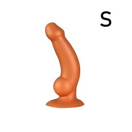Plug Anal Silicone Avec Ventouse - Dildo Dilatateur Anus/vagin, Jouet Sexuel Neuf, Marque Générique
