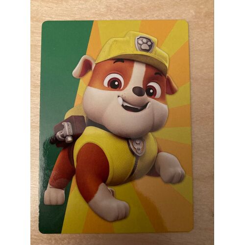 (4319) Carte Panini 17 Pat Patrouille 