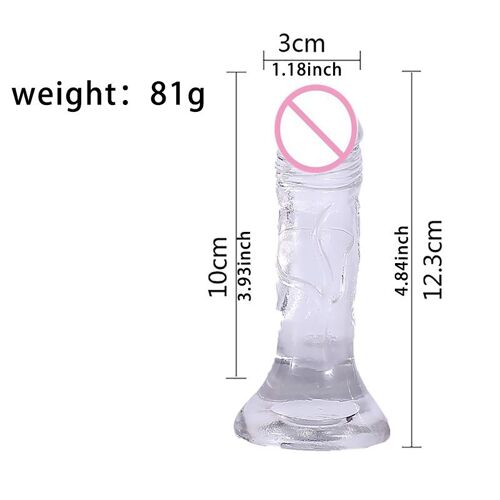 Godemiché Anal Réaliste Pour Femme, Godemiché Doux À Ventouse, Plug Anal, Jouets Érotiques Pour Adulte