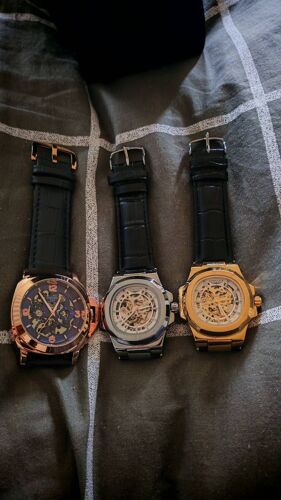 Lot De 3 Montres Automatiques Homme