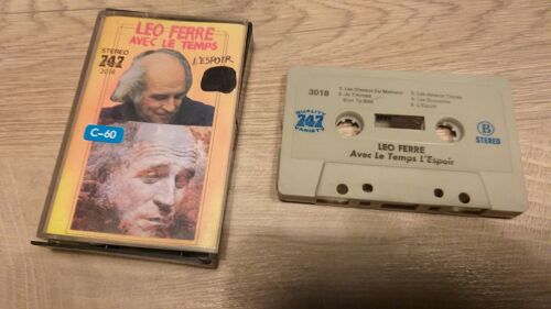 K7 Cassette Audio Leo Ferre Label 747 3018