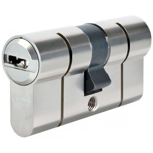 Cylindre P6PS PréSnap double entrée varié - en laiton nickelé - 5 clés - 30x40 ABUS