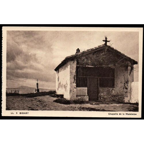 Carte Postale Ancienne, France, Pyrénées Atlantiques ( 64 ), Bidart, Chapelle De La Madeleine