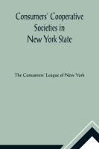 Consumers' Cooperative Societies In New York State