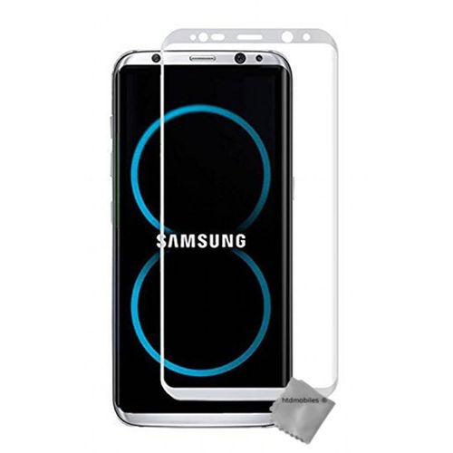Film De Protection Verre Trempe Incurve Intégral Samsung G950f Galaxy S8 - Transparent