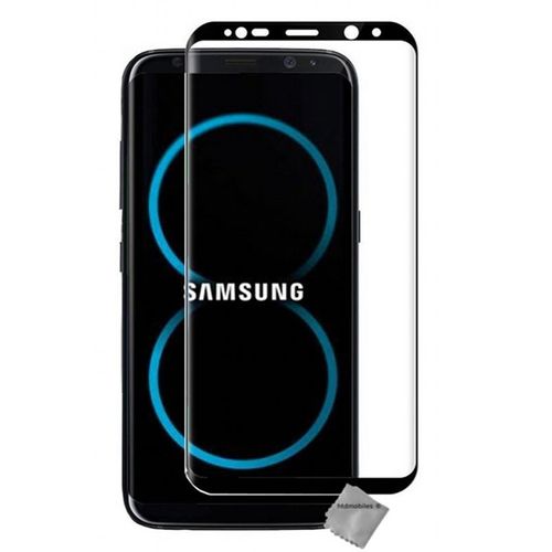 Film De Protection Verre Trempe Incurve Integral Samsung G950f Galaxy S8 - Noir