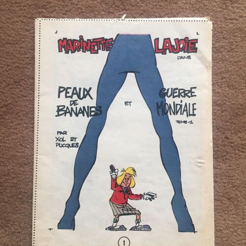 Mini Récit Spirou Marinette Lajoie Peaux De Bananes Et Guerre Mondiale 1 