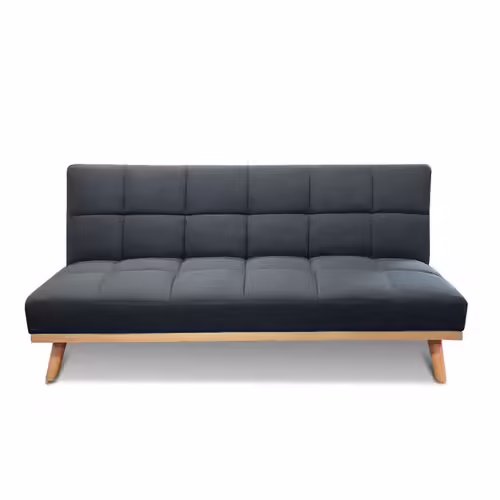 Banquette Clic Clac 3 Places Gris - Hellin