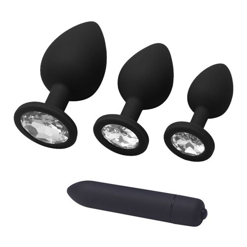 Masseur De Prostate En Silicone Souple, Plug Anal, Produits Gay Pour Adultes, Mini Vibrateur À Balle Érotique, Jouets Sexuels Pour Femmes Et Hommes