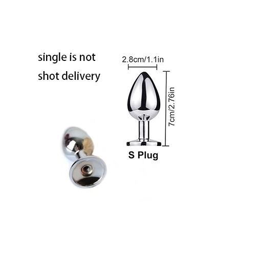 Plug Anal Séparable Queue De Renard En Métal Argenté, Jouet Pour Adultes, Produits Sexuels, Plaisir, Arrière-Cour, Perfect