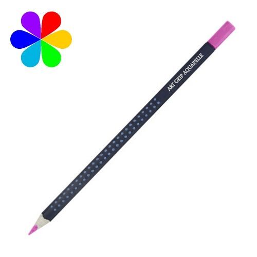 Crayon Art Grip Aquarelle Fuschia