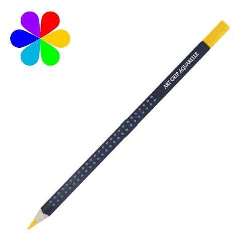 Crayon Art Grip Aquarelle Orange De Cadmium