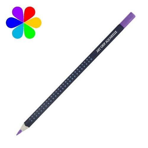 Crayon Art Grip Aquarelle Violet Bleu