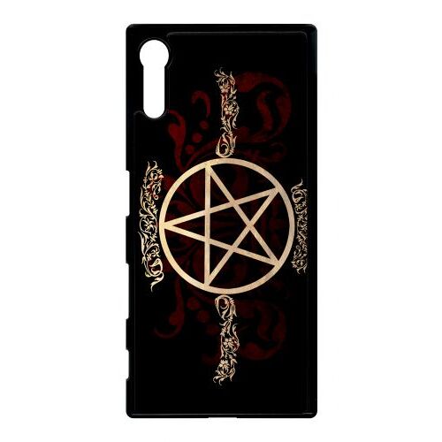 Coque Xperia Xz - Pentagramme Baroque - Noir