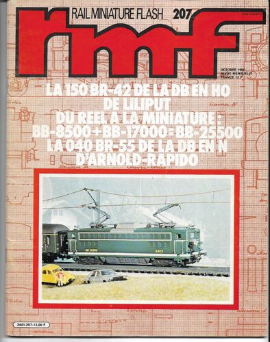 Rail Miniature Flash 207, 1980, La 150 Br 42, Bb8500 Bb17000 Bb25500 040br55...