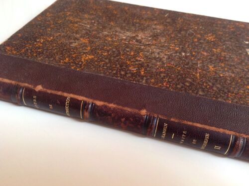 Cours De Construction Cinquième Partie Traité De Menuiserie Tome 2 Débit Et Métré