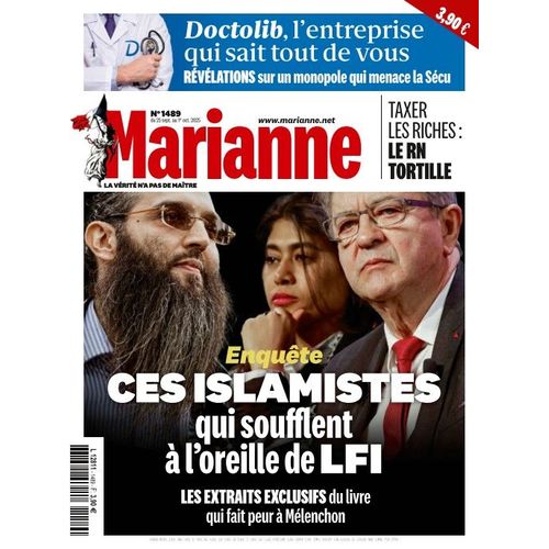 Marianne Hebdo Politique N°1489 Du 25 Sept 2025 Enquête Sur Les Islamistes Qui Soufflent À L'Oreille De Lfi