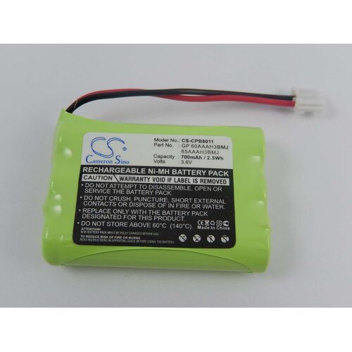 vhbw Batterie compatible avec Lucent E595918, E595921, E5972, E595922, E5971, E6001, E5981, E5982 téléphone fixe sans fil (700mAh, 3,6V, NiMH)