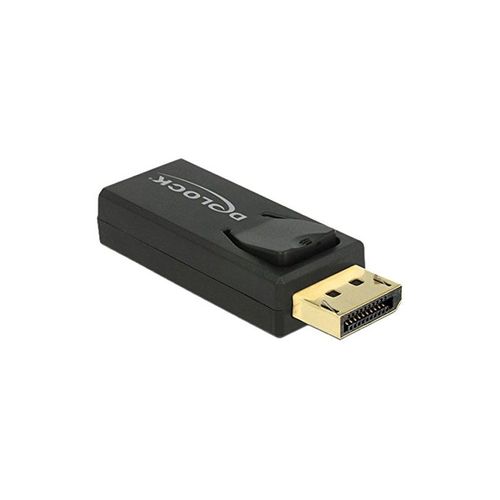 Delock - Adaptateur vidéo - DisplayPort mâle pour HDMI femelle - noir