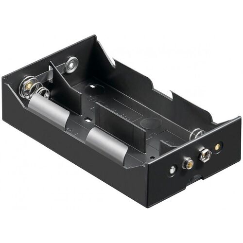Goobay Batteriehalter 4 Mono (D) Druckknopfanschluss (L x B x H) 133.5 x 74 x 31.5 mm 11977