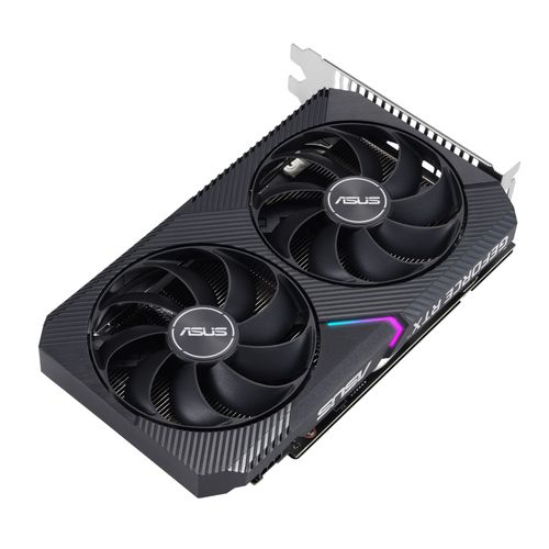 ASUS Dual GeForce RTX 3050 V2 - OC Edition - carte graphique - GF RTX 3050 - 8 Go GDDR6 - PCIe 4.0 - DisplayPort, DVI, HDMI