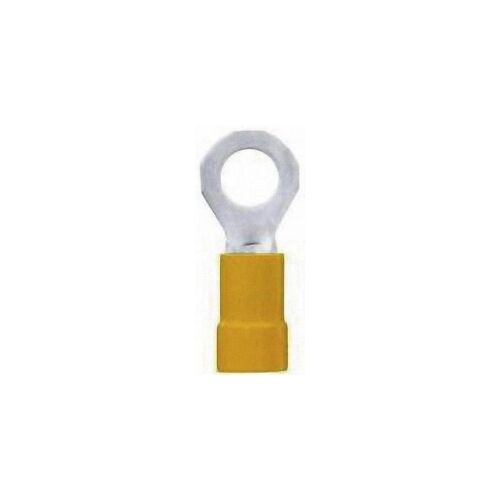 Cosse À Oeillet Lappkabel 63104360 4 Mm² 6 Mm² M6 Partiellement Isolé Jaune 50 Pcs