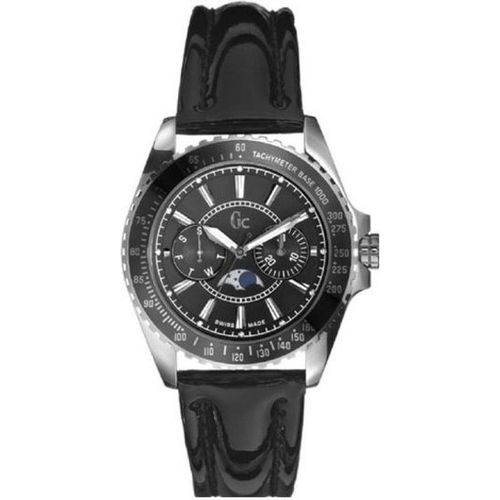 Montre Femme Guess Collection Gc I29006m2 Bracelet Verni Noir