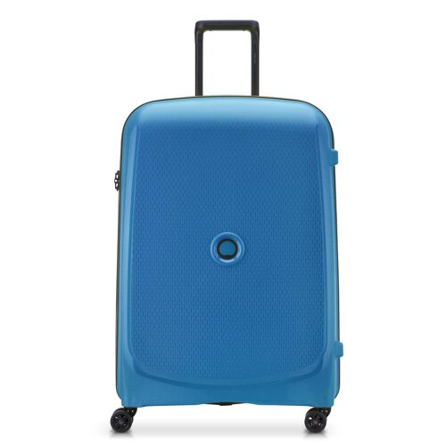 DELSEY PARIS - BELMONT PLUS - Valise grande taille rigide - 76x52x32 cm - 102 litres - XL - Bleu zinc