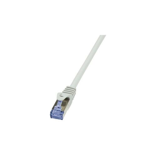 RJ45 réseau câble de raccordement CAT 5e U/UTP 5 m jaune avec Rastnasenschutz LogiLink