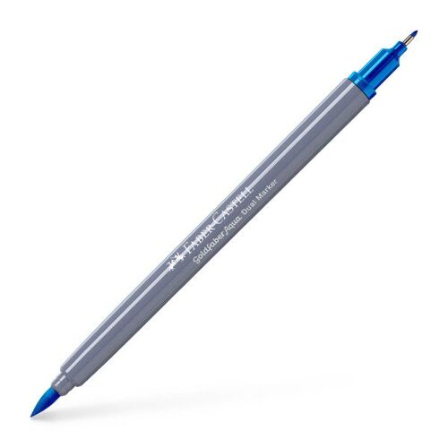 Feutre De Coloriage - Faber-Castell - Goldfaber Aqua - Bleu Azur - 449