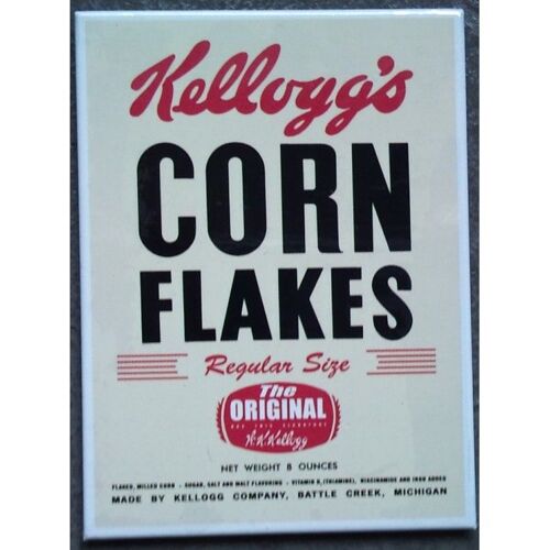 Magnet 6x8cm Kellogg S Corn Flakes Petit Dejeuner Frigo