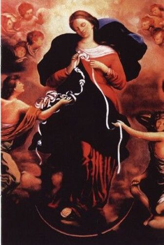 Neuvaine À Sainte-Marie Qui Defait Les Noeuds